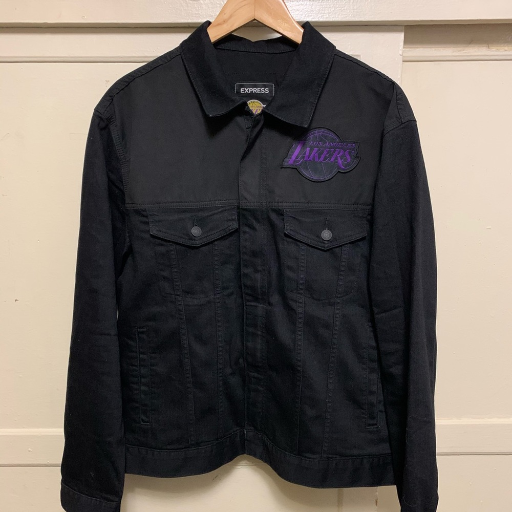 Express Lakers Jean jacket
